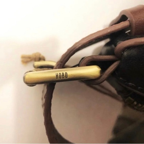 New Black Hobo Leather Purse - Picture 6 of 11